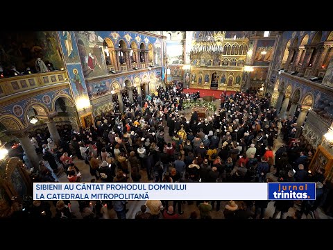 Sibienii au cântat Prohodul Domnului la Catedrala Mitropolitană
