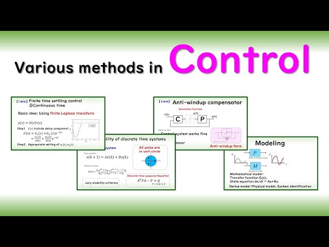 機械システム工学科 Various methods in Control (LMIs, Stability, mathematics)