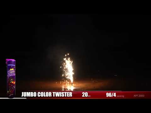 Pyrocentury - Jumbo Color Twister Bodenwirbel APF 2900 - (Charge 2025)