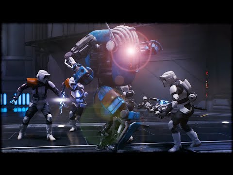 Star Wars: Jedi Survivor - Stormtroopers VS Bounty Hunters - NPC Wars