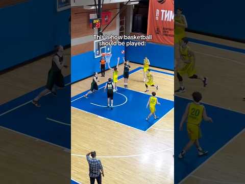 That was PERFECT 😍 @yak__27 #basketball #europe #viral #explore #shorts #teamwork