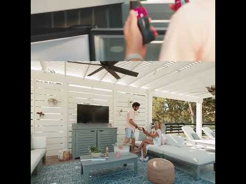 Ledge Lounger Bar Credenza With TV Mount Overview Video