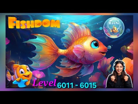 FISH DOM | Level 6011 to 6015 | Gaming_With_Keshi 🐬🦈
