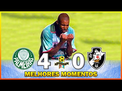 PALMEIRAS 4 x 0 VASCO ● MELHORES MOMENTOS ● TORNEIO RIO-SÃO PAULO 2000 ● FINAL ● JOGO 02