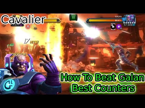 4 Star Magik Solos 6 Star Cavalier Galan! | Best Counters For Him! | Marvel Contest Of Champions