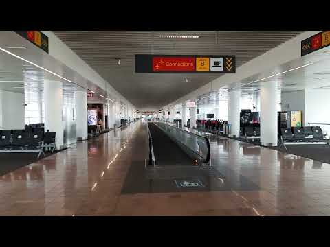 Lounge B do portão do aeroporto de Bruxelas