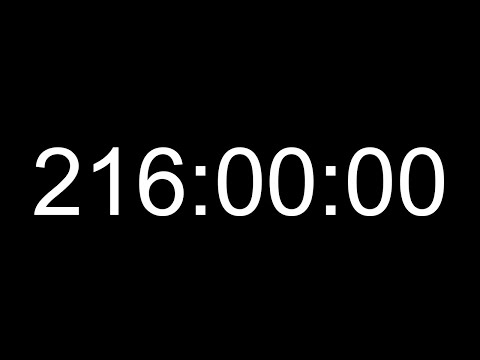 216 Hour Timer
