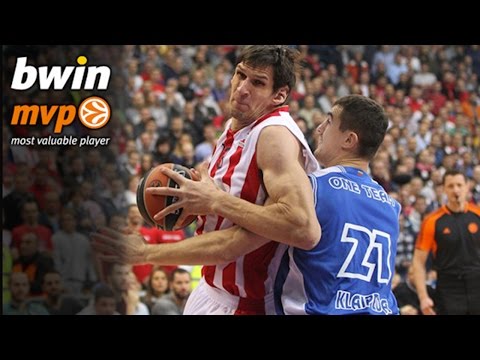 Regular Season Round 7 bwin MVP: Boban Marjanovic, Crvena Zvezda Telekom Belgrade