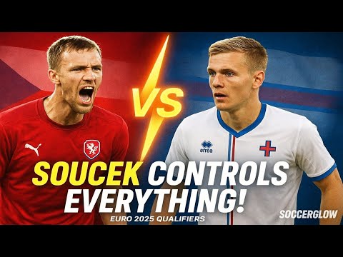 Tomáš Souček Dominates! Czechia vs Faroe Islands | EURO 2025 Qualifiers Highlights