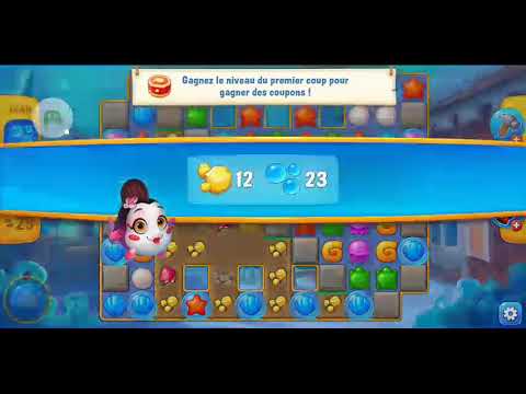 Fishdom level 1440 / niveau 1440