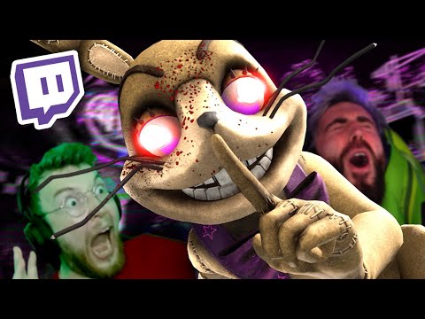 Jump Scaring Streamers as GLITCHTRAP in DBD