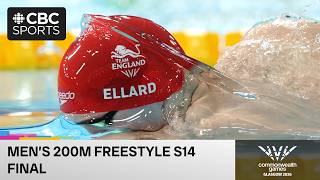 Men's 200m freestyle S14 final at the Glasgow 2026 Commonwealth Games