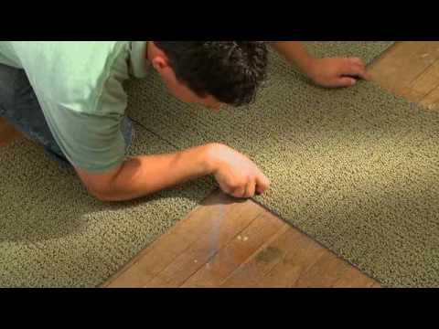 How to install carpet tiles