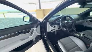 39k-Mile 2008 Mercedes-Benz C63 AMG Sedan-Interior