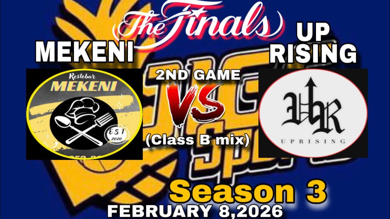 JBC season 3 Championship game highlights UP RISING vs. MEKENI (Class B mix) February 8,2026 