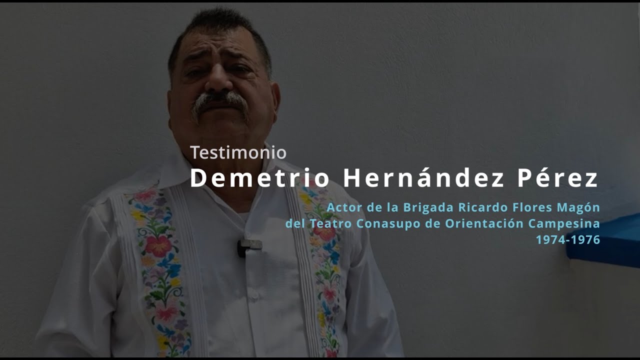 Testimonios | Demetrio Hernández Pérez
