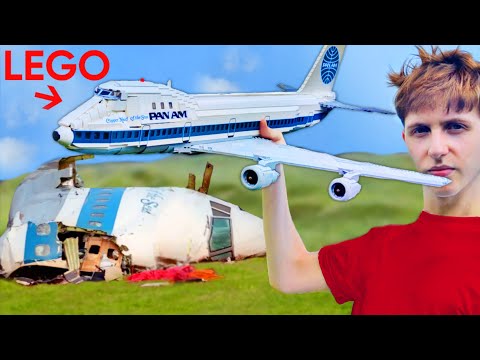 Recreating Plane Crashes Exactly Where they Happened with Lego