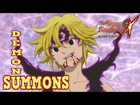 Seven Deadly Sins Grand Cross Summons for Demon Meliodas