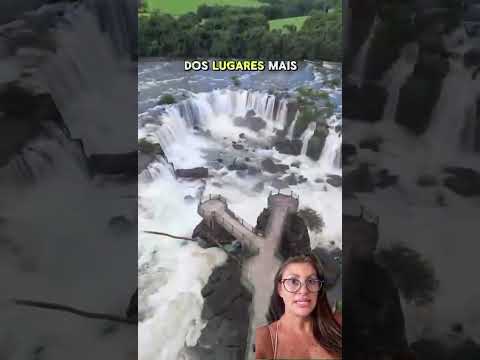 O Paraíso Escondido no Oeste de SC 😱 | Salto Saudades #santacatariana  #viral#cataratas