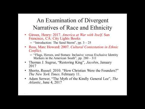 Ethnic  Politics - 04a: The Use of Cultural Narratives in Collective Memory, Identity, and Values