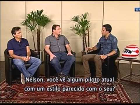 1/4 Entrevista/Interview Nelson Piquet e Nigel Mansell