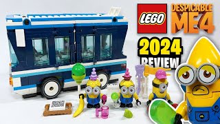 LEGO Despicable Me 4 Minions Music Party Bus (75581) - 2024 Set Review