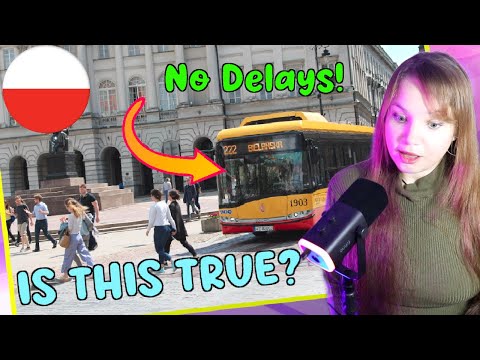 REACTION TO WHY EVERYONE ARE SHOCKED BY POLISH PUBLIC TRANSPORTATION | POLAND REACT