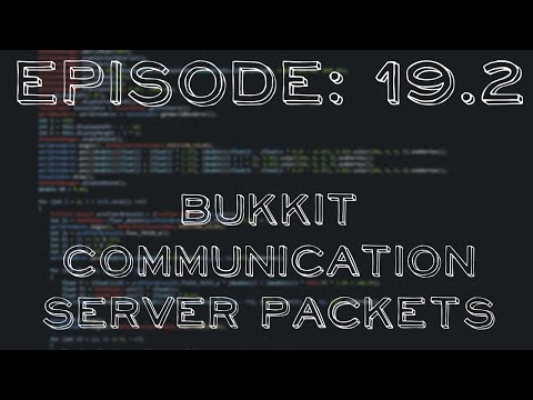 Eric Golde - How to code a Minecraft PVP Client: Episode #19.2: Bukkit Communication - Server side packets!