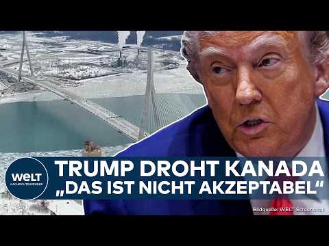 KANADA: Trump tobt! USA wollen Entschädigung wegen neuer Brücke! Neuer Handelskrieg?