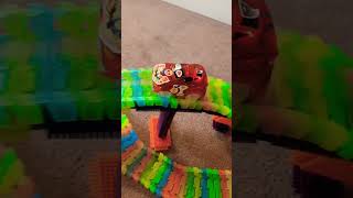 Made A Sick Magic Track!!! #fun #youtube #car #magic #rainbow #amazing #sheesh @DD.vids111