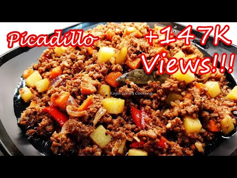 EASY PINOY STYLE PICADILLO | MAPAPAKANIN KA SA SARAP!!!