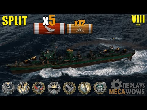 Split. 158k Damage. 5 kills. "Imparable" | World of Warships Gameplay