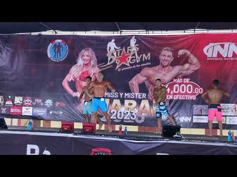 Categoría Men's Physique Novel hasta 1.67 m.