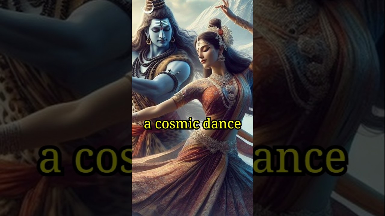 Shiva and Parvati cosmic dance #mythologyindia #facts #hindudeity #indianmytholagy #hindugod