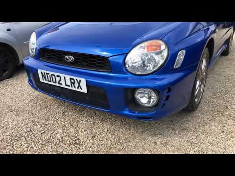 2002 Subaru Impreza WRX Turbo “Prodrive Spoiler”