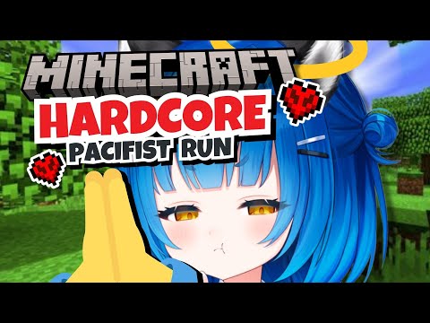 Minecraft Hardcore But I Can't Kill ANYTHING.