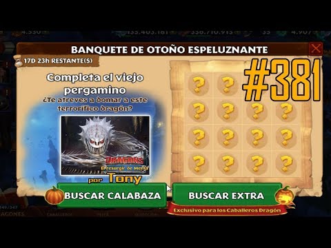 Dragones, el Resurgir de Mema "Cap. 381 - Banquete de otoño espeluznante: Sedoso" por Tony