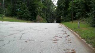 preview picture of video 'Downhill in the bigring on a fun street in Ga. Located off C.R.20 on Barrington Rd.'