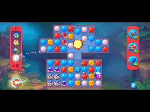 FISHDUM playrix LEVEL 9805 💥🔥🥰💣#playrix #11100fishdom11200 #gaming 