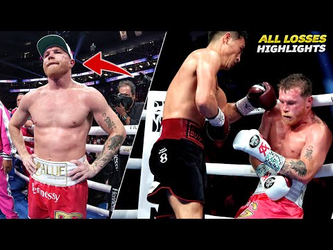 Saul Canelo Alvarez ALL Losses, All moments when Canelo got stunned Full Fight Highlights HD Boxing