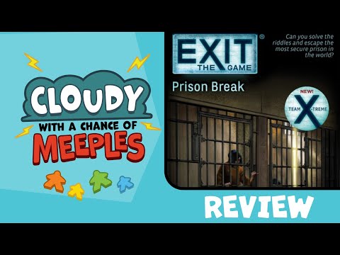 Exit: The Game - Prison Break Review - Cloudy with a Chance of Meeples