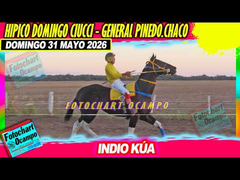 INDIO KÚA  General Pinedo CH  31 05 2026