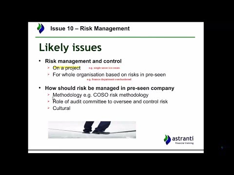 CIMA Operational Case Study Top 10 Issues from the Pre-seen - Struans of Newland - November 2017