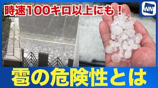 時速100キロで落ちてくる　“ひょう” の危険性