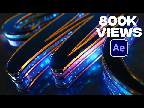 Easy After Effects Tutorial Particles Logo Text Animation Download Free Template