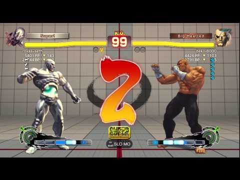 SSF4 AE Ver. 2012: Roxas [Seth] vs. dekoi8000 [Sagat] - PSN Ranked Match