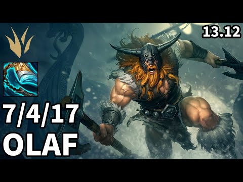 Olaf Jungle vs Trundle - EUW Master | Patch 13.12