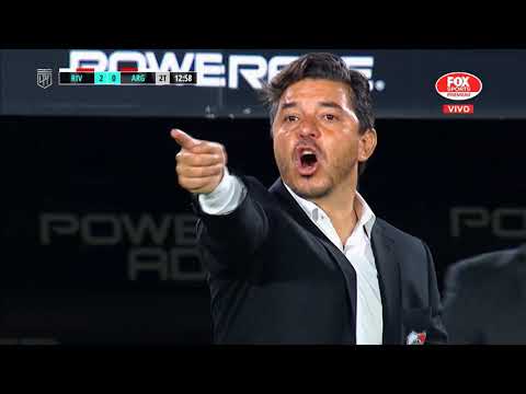 River 3 - Argentinos 0 (DOS GOLES EN 2 MINUTOS )