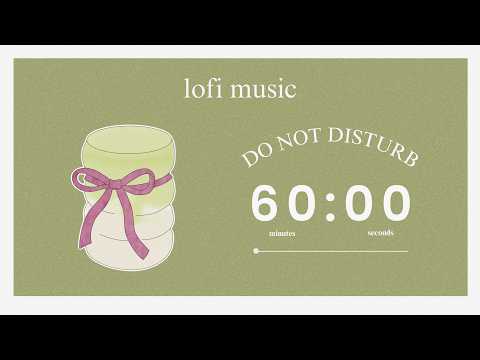 6 hour Study With Me (matcha) | Pomodoro Timer (60/10) | Cozy Lofi Focus Music | ADHD