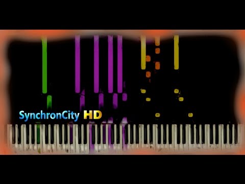 School of Velocity Etude Op. 299 No. 1 // Czerny [ Piano Lesson / Tutorial ] ( Synthesia )